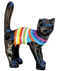 MULTICOLORED STRIPED Cat