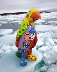 Pingouin XL Pop Art