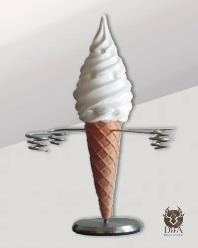 Esposizione di gelati italiani