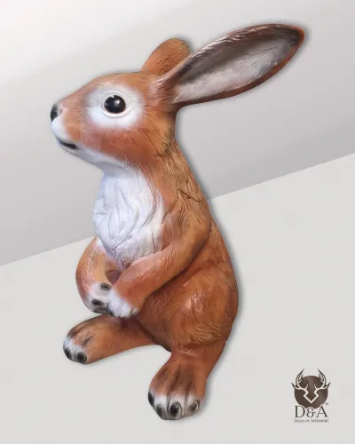 Realistic Resin Rabbit, a key element of your Easter decoration